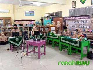 Gali kreativitas anak dimasa pandemi, SDM 03 Pekanbaru gelar lomba Tahfiz Virtual dan Mewarnai